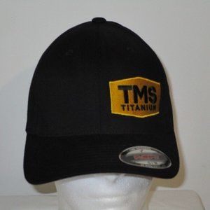 New TMS Titanium Flex Fit  Small- Medium  Adjustable Trucker Hat / Cap  # 353